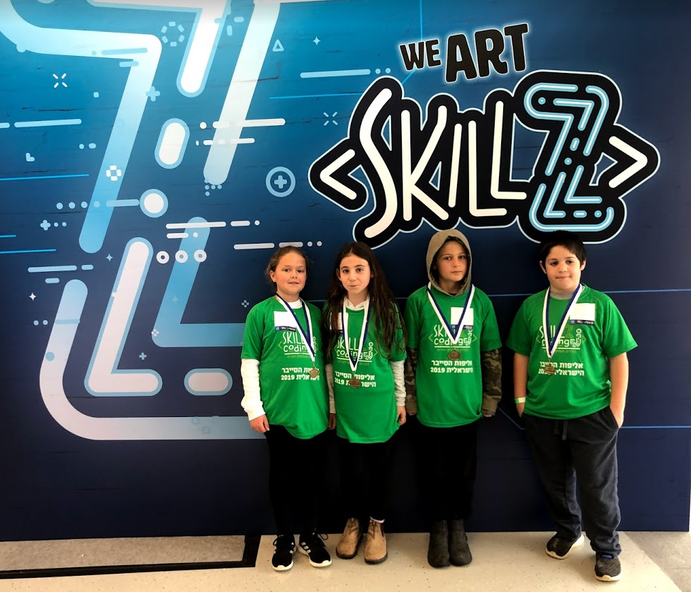 נבחרת הסייבר של בית הספר מצפה גולן